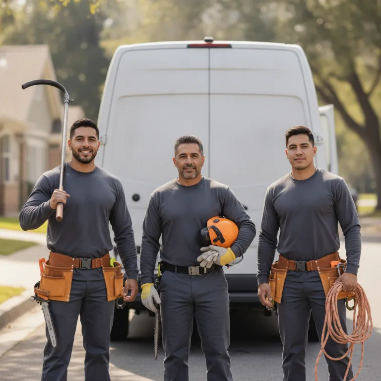 Abate de Árvores equipe em Aguas Claras